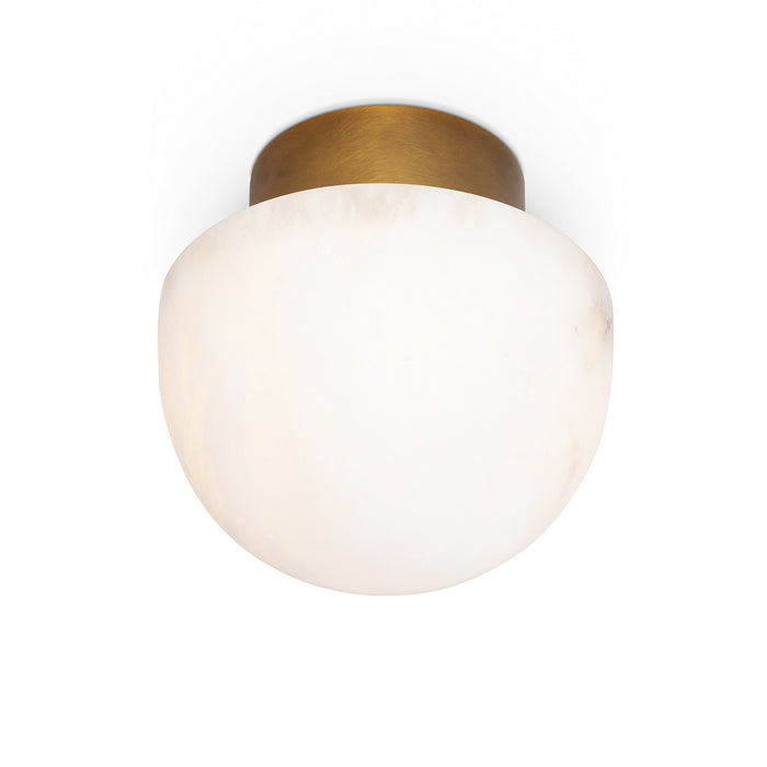 Regina Andrew LED Flush Mount from the Parker collection in Natural Stone finish
