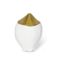 Vase from the Coco collection in White finish by Regina Andrew