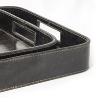 Regina Andrew - 20-1504BLK - Tray Set - Derby - Black
