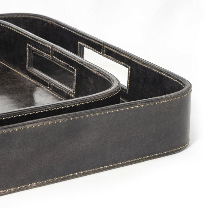 Regina Andrew - 20-1504BLK - Tray Set - Derby - Black