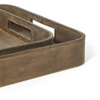 Regina Andrew - 20-1504BRN - Tray Set - Derby - Brown
