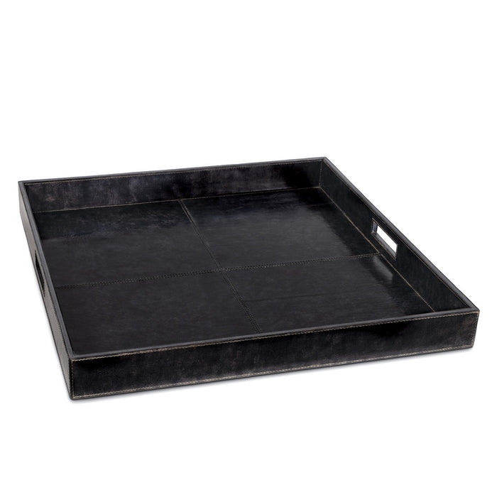 Regina Andrew Tray from the Derby collection in Black finish