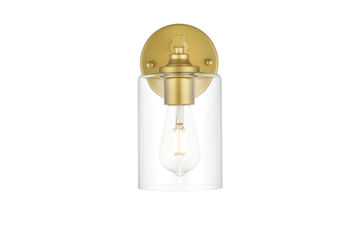 Elegant Lighting - LD7315W5BRA - One Light Bath Sconce - Mayson - Brass