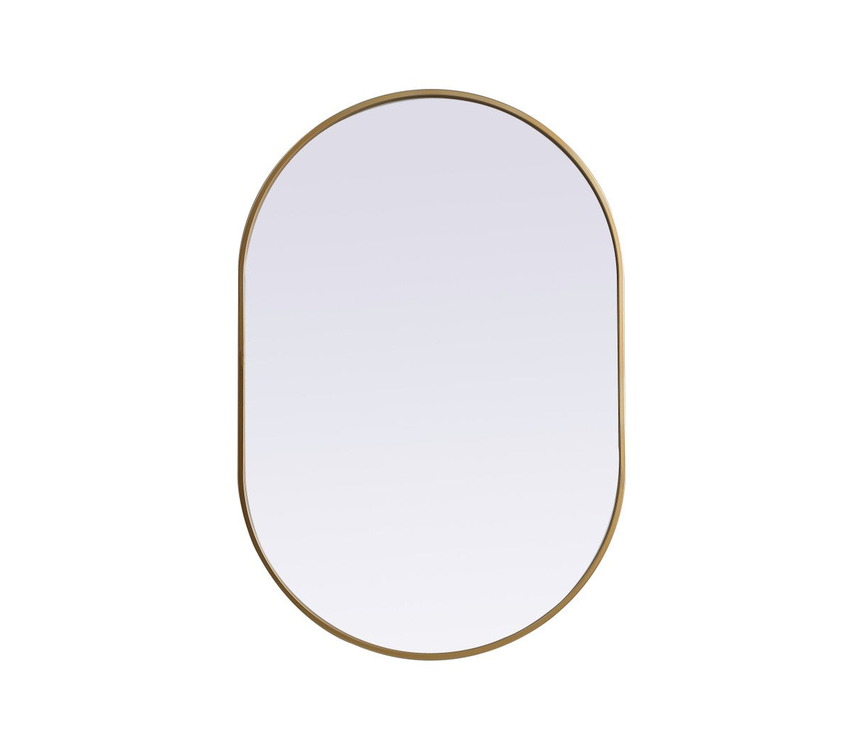 Elegant Lighting - MR2A2740BRS - Mirror - Asha - Brass