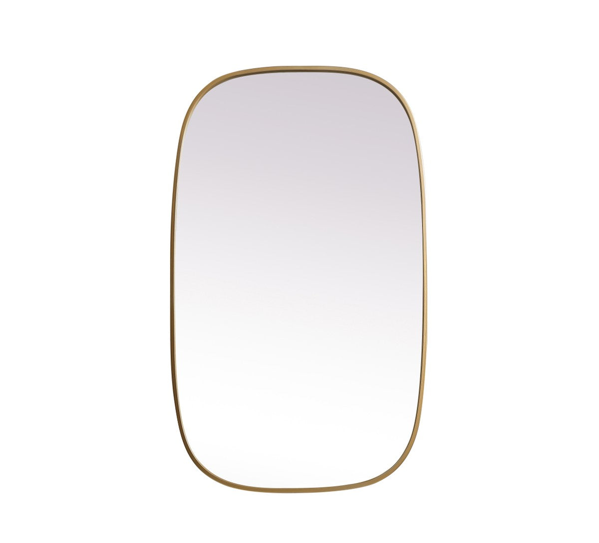Elegant Lighting - MR2B2440BRS - Mirror - Brynn - Brass