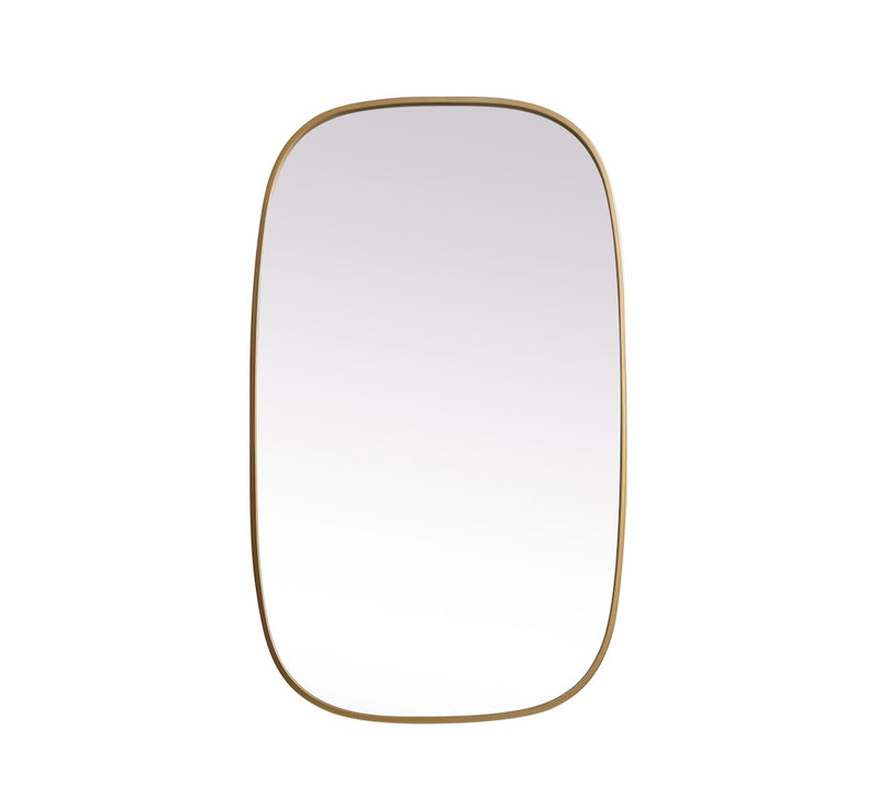 Elegant Lighting - MR2B2440BRS - Mirror - Brynn - Brass