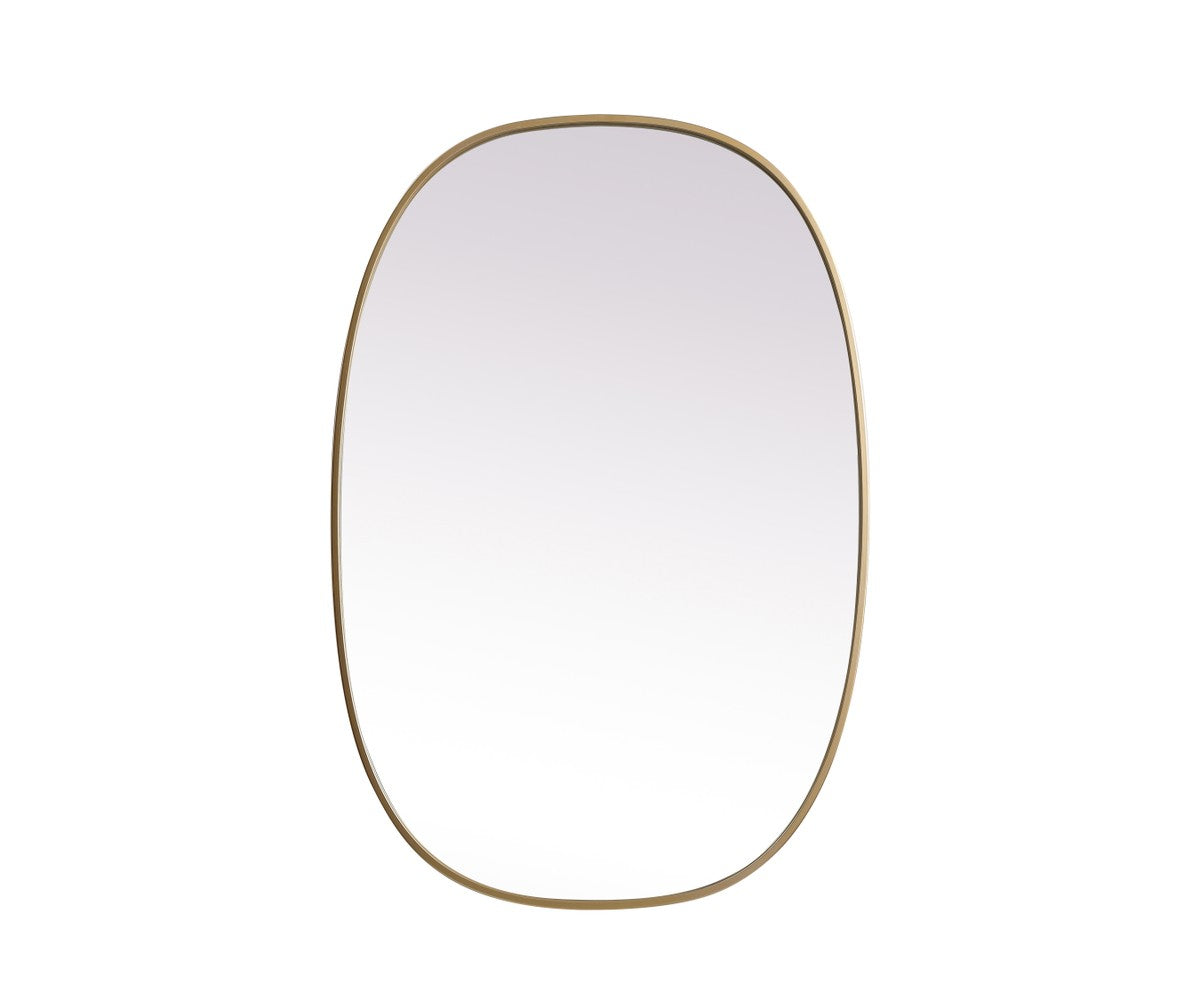 Elegant Lighting - MR2B2740BRS - Mirror - Brynn - Brass