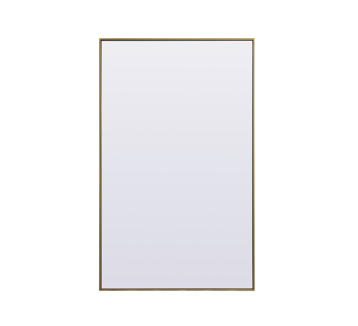 Elegant Lighting - MR4FL3660BR - Mirror - Eternity - Brass