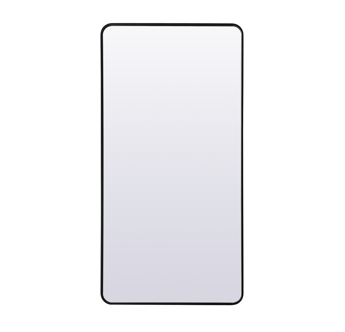 Elegant Lighting - MR80FL3060BK - Mirror - Evermore - Black