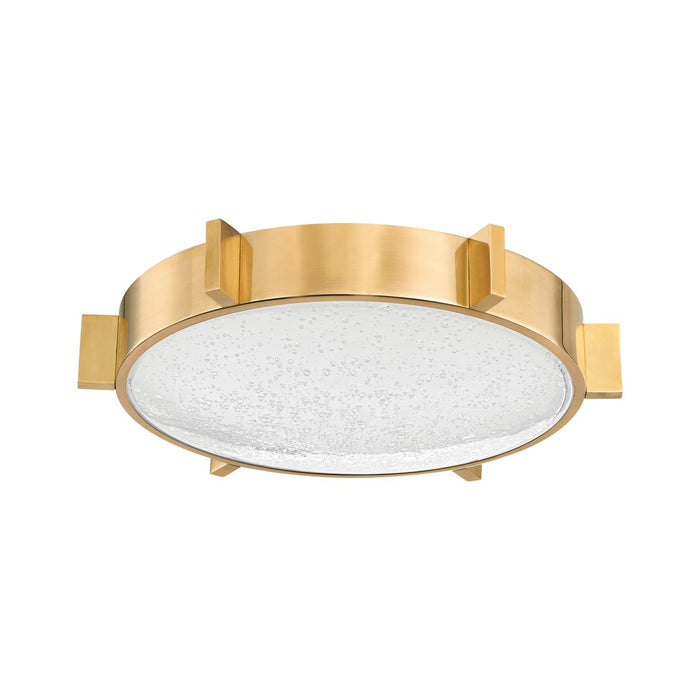 Corbett Lighting LED Flush Mount from the Ansonia collection in Vintage Brass finish