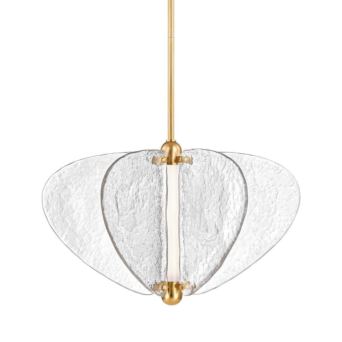 Corbett Lighting - 380-30-VB - LED Chandelier - Freya - Vintage Brass