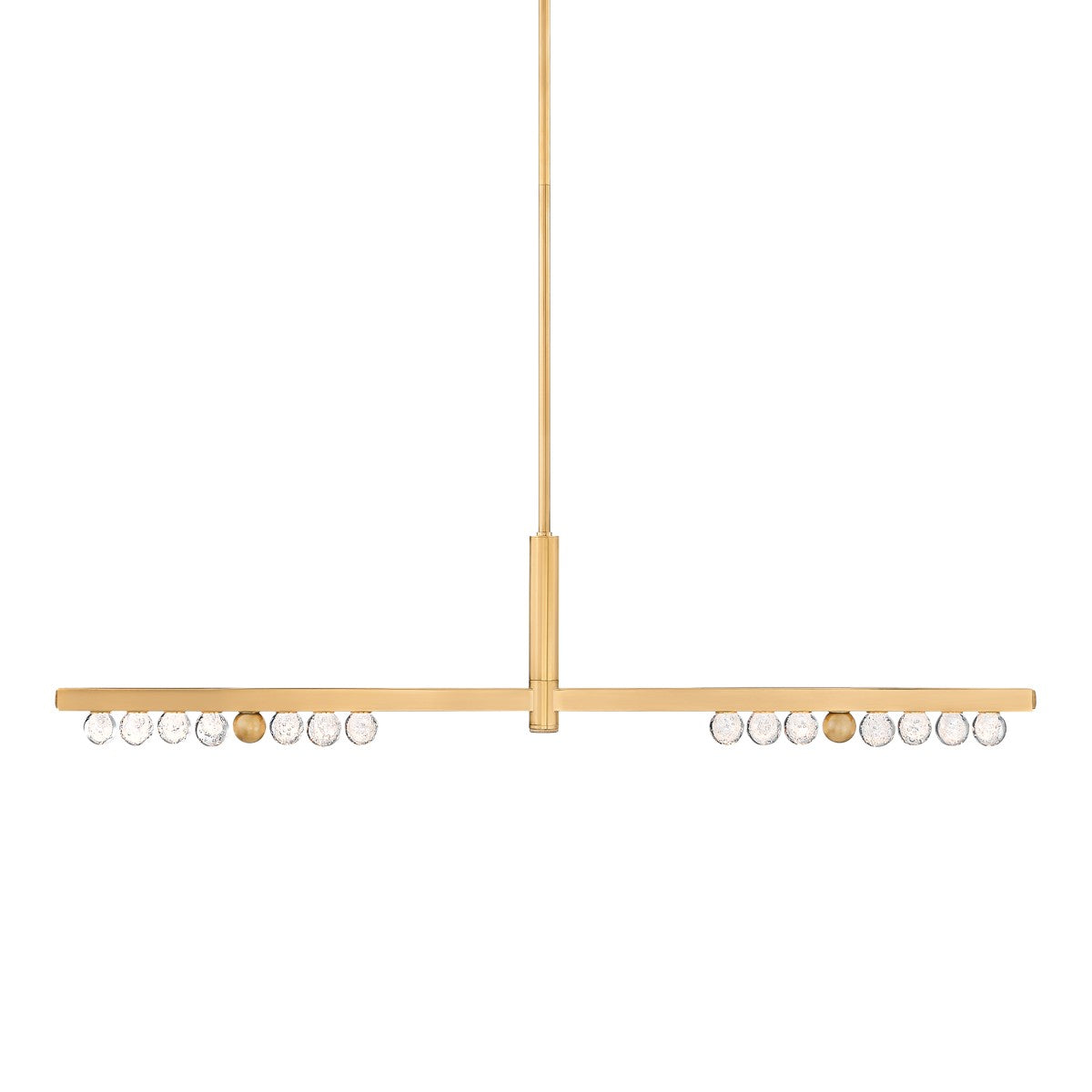 Corbett Lighting LED Linear from the Annecy collection in Vintage Brass finish