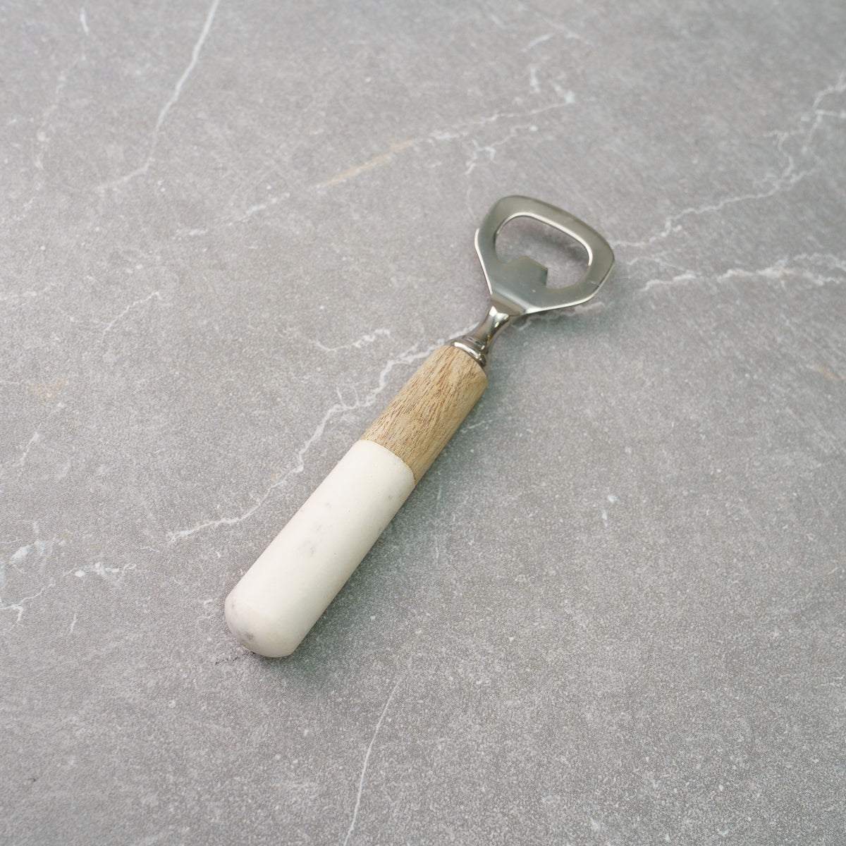 Design Shop Marble Wood Bottle Opener