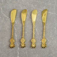 Design Shop Gold Spreaders S/4