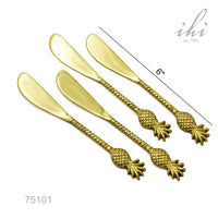 Design Shop Gold Spreaders S/4