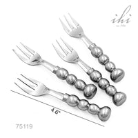Design Shop Beaded Handle Cocktail Forks S/4