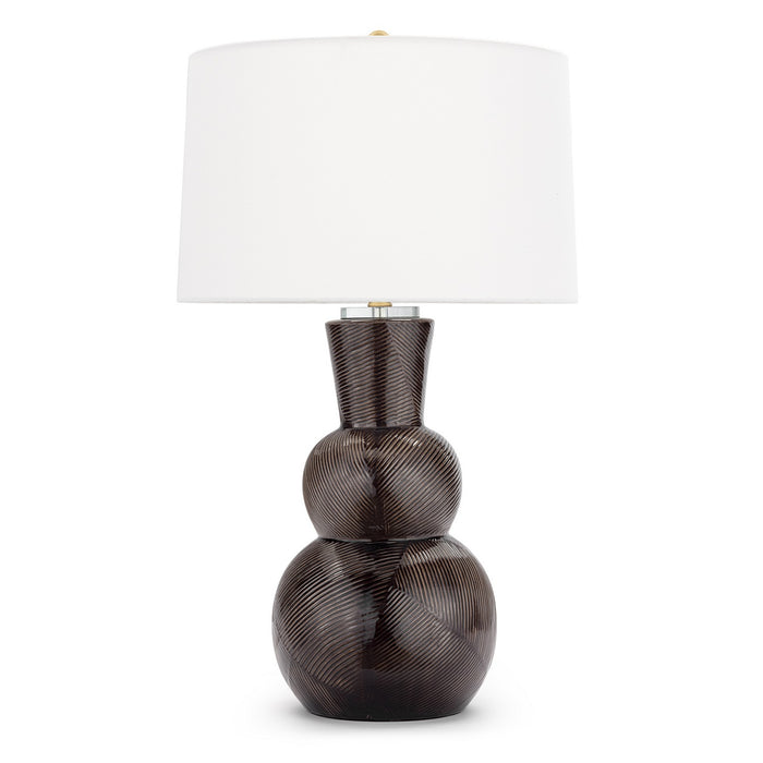 Regina Andrew One Light Table Lamp from the Hugo collection in Black finish