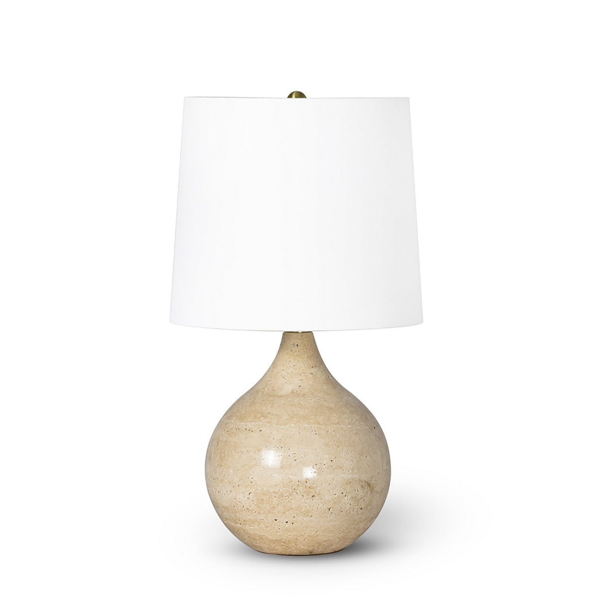 Regina Andrew One Light Mini Lamp from the Noa collection in Natural Stone finish