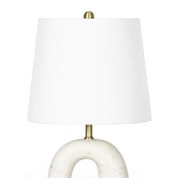 Regina Andrew - 13-1629 - One Light Table Lamp - Slinkly - White