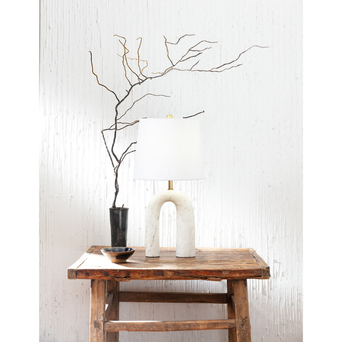 Regina Andrew - 13-1629 - One Light Table Lamp - Slinkly - White