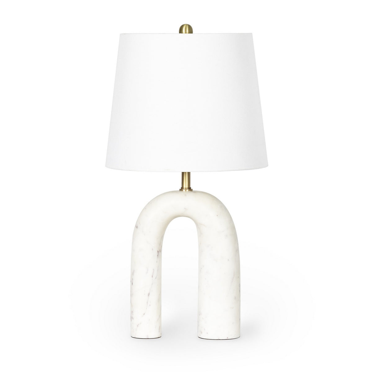 Regina Andrew One Light Table Lamp from the Slinkly collection in White finish