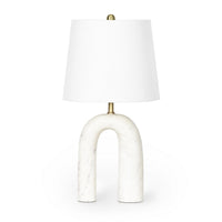 Regina Andrew - 13-1629 - One Light Table Lamp - Slinkly - White
