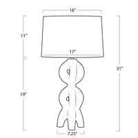 Regina Andrew - 13-1632 - One Light Table Lamp - Jacob - White