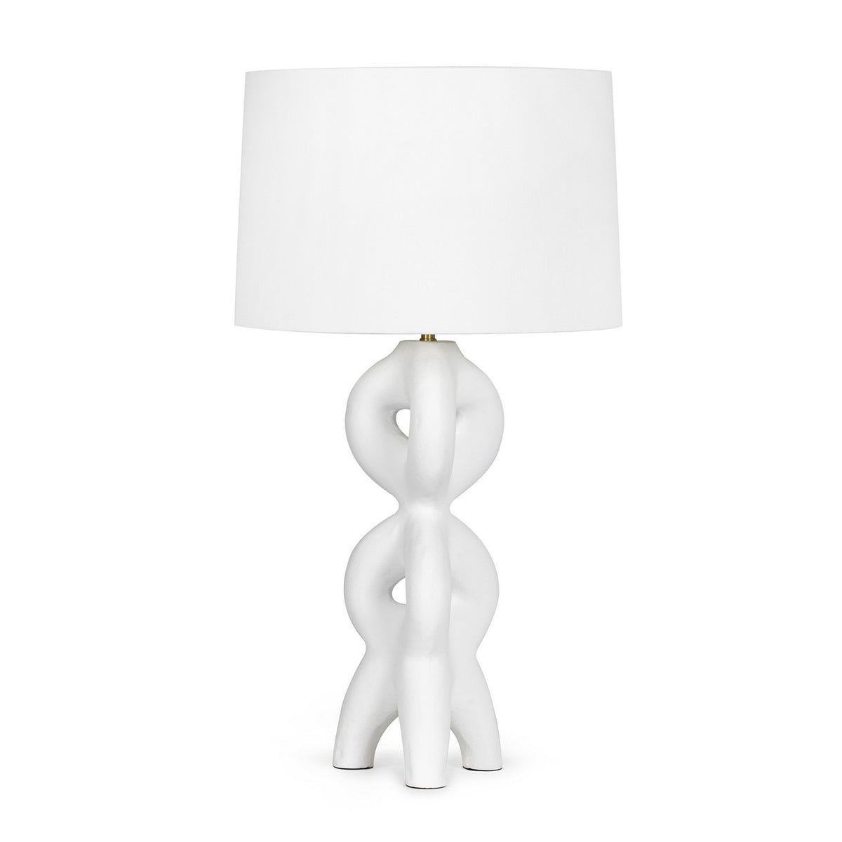 Regina Andrew One Light Table Lamp from the Jacob collection in White finish
