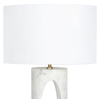 Regina Andrew - 13-1637WT - One Light Table Lamp - Portia - White