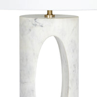 Regina Andrew - 13-1637WT - One Light Table Lamp - Portia - White