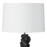 Regina Andrew - 13-1638 - One Light Table Lamp - Gallerie - Blacken Zinc