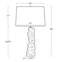 Regina Andrew - 13-1638 - One Light Table Lamp - Gallerie - Blacken Zinc