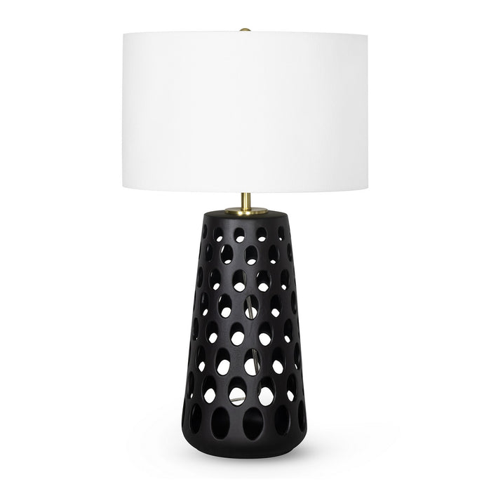 Regina Andrew One Light Table Lamp from the Kelvin collection in Black finish