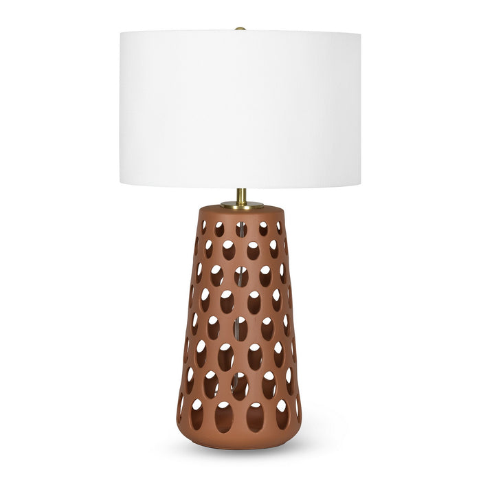 Regina Andrew One Light Table Lamp from the Kelvin collection in Brown finish