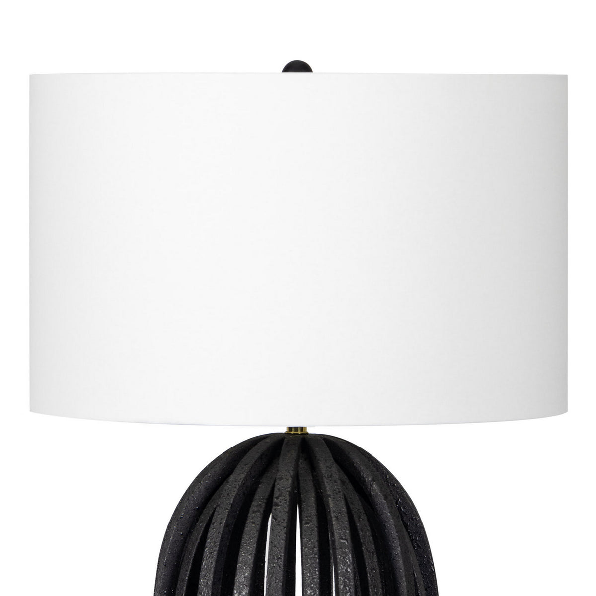 Regina Andrew - 13-1645 - One Light Table Lamp - Webbed - Blackened Iron
