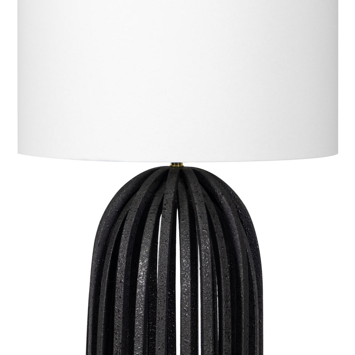 Regina Andrew - 13-1645 - One Light Table Lamp - Webbed - Blackened Iron