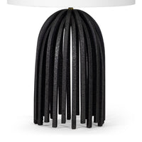 Regina Andrew - 13-1645 - One Light Table Lamp - Webbed - Blackened Iron