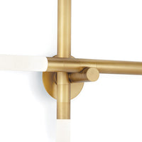 Regina Andrew - 15-1199NB - Four Light Wall Sconce - Cass - Natural Brass