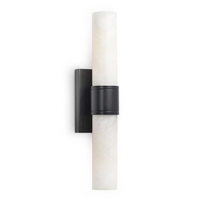 Regina Andrew Two Light Wall Sconce from the Emmett collection in Natural Stone finish