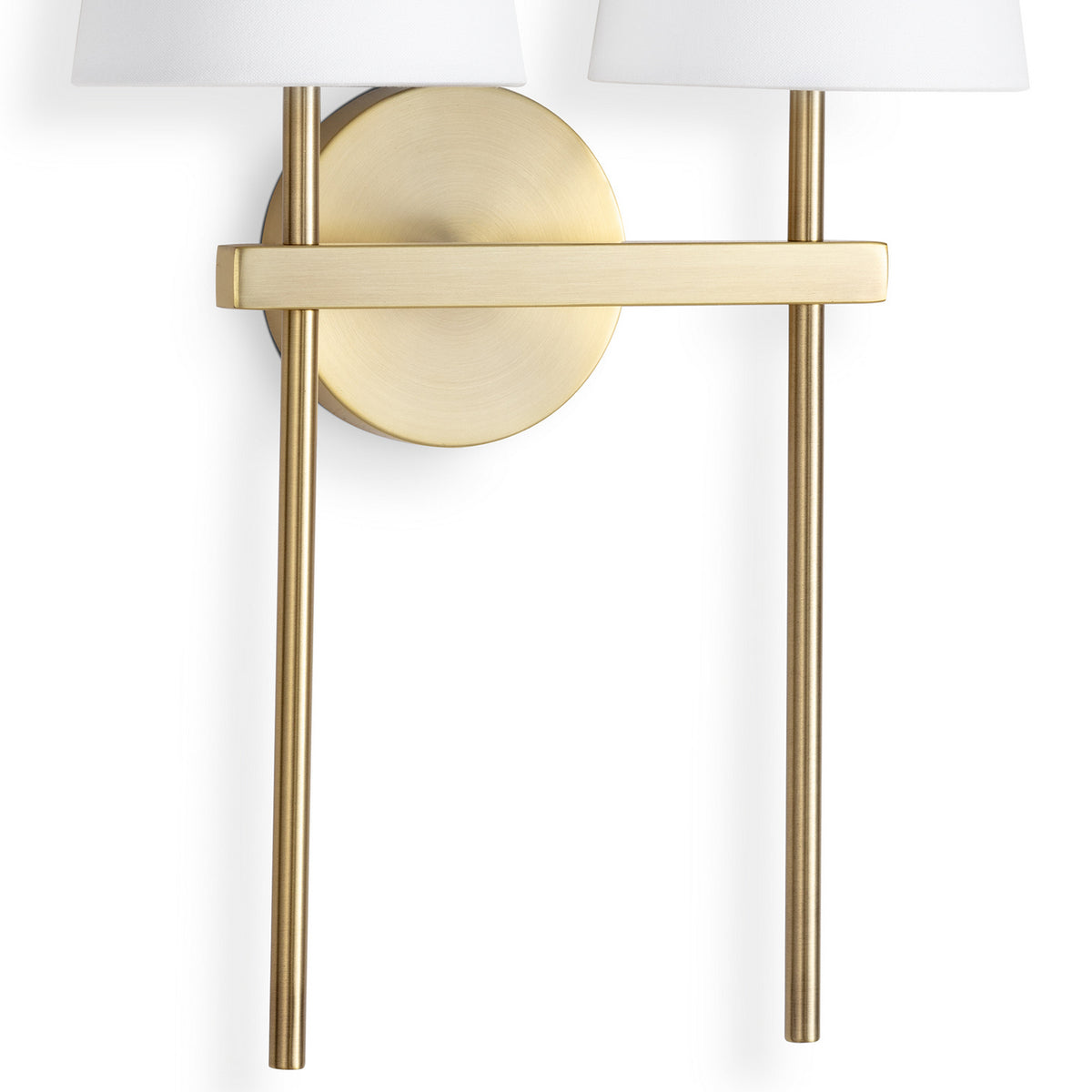 Regina Andrew - 15-1211 - Two Light Wall Sconce - Toni - Natural Brass