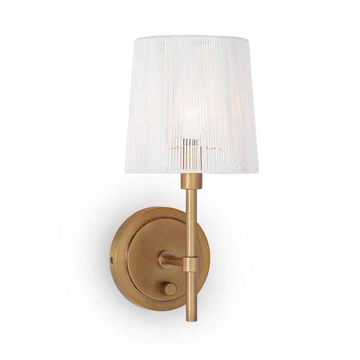 Regina Andrew One Light Wall Sconce from the Southern Living collection in Natural Brass finish