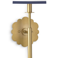 Regina Andrew - 15-1226 - One Light Wall Sconce - Daisy - Natural Brass