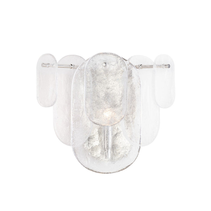 Regina Andrew One Light Wall Sconce from the Echo collection in Polished Nickel finish