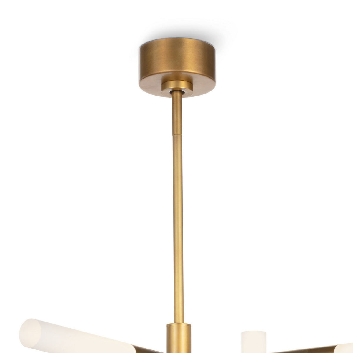 Regina Andrew - 16-1396NB - Eight Light Chandelier - Cass - Natural Brass