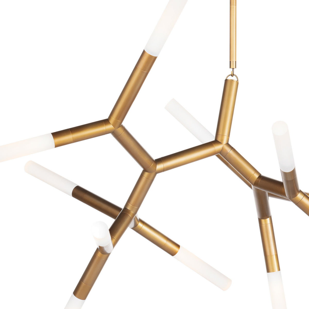 Regina Andrew - 16-1412NB - 13 Light Chandelier - Traveler - Natural Brass