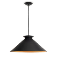 Regina Andrew - 16-1429BLK - One Light Pendant - Viggo - Blackened Steel