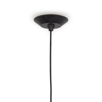 Regina Andrew - 16-1429BLK - One Light Pendant - Viggo - Blackened Steel