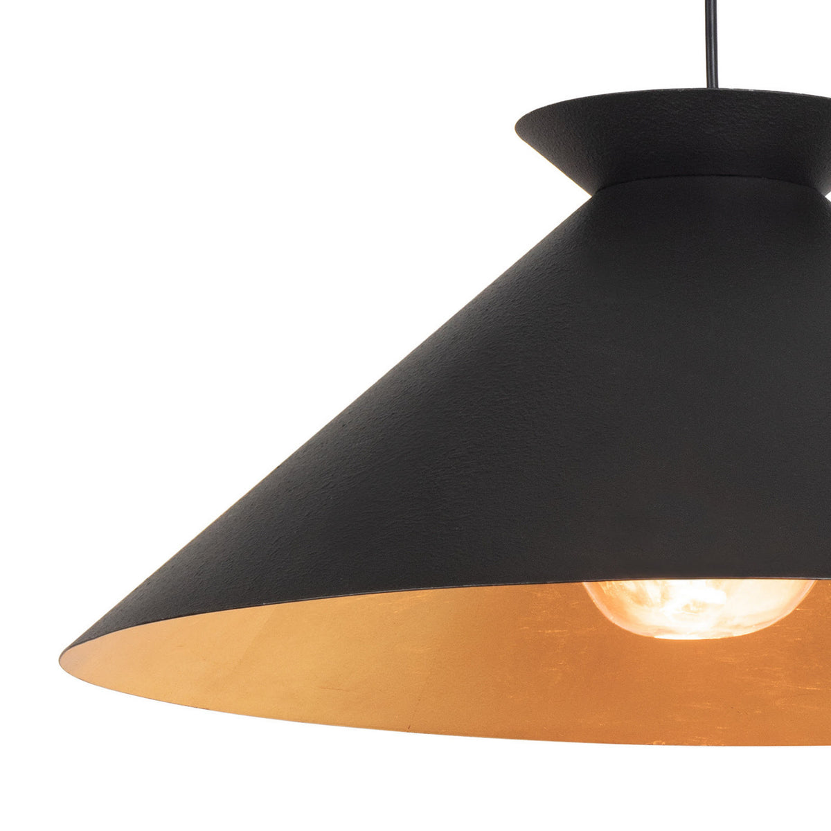 Regina Andrew - 16-1429BLK - One Light Pendant - Viggo - Blackened Steel