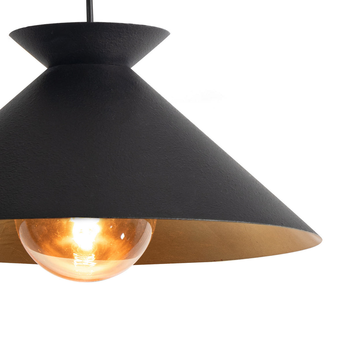 Regina Andrew - 16-1430BLK - One Light Pendant - Viggo - Blackened Steel