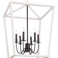 Regina Andrew - 16-1432 - Six Light Lantern - Luella - Blackened Brass